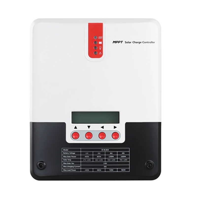 SRNE 60A 12V 24V 36V 48V Solar Panel MPPT Solar Charge Controller lcd display ML4860
SRNE 60A 12V 24V 36V 48V Solar Panel MPPT Solar Charge Controller lcd display ML4860