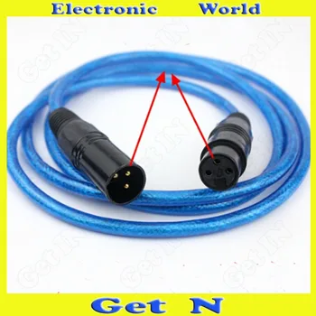 3pcs-20pcs 1.5Meter High Quality Male--Female Balanced Cannon Cable/Cord for Microphone XLR Connector Wire
3pcs-20pcs 1.5Meter High Quality Male--Female Balanced Cannon Cable/Cord for Microphone XLR Connector Wire
