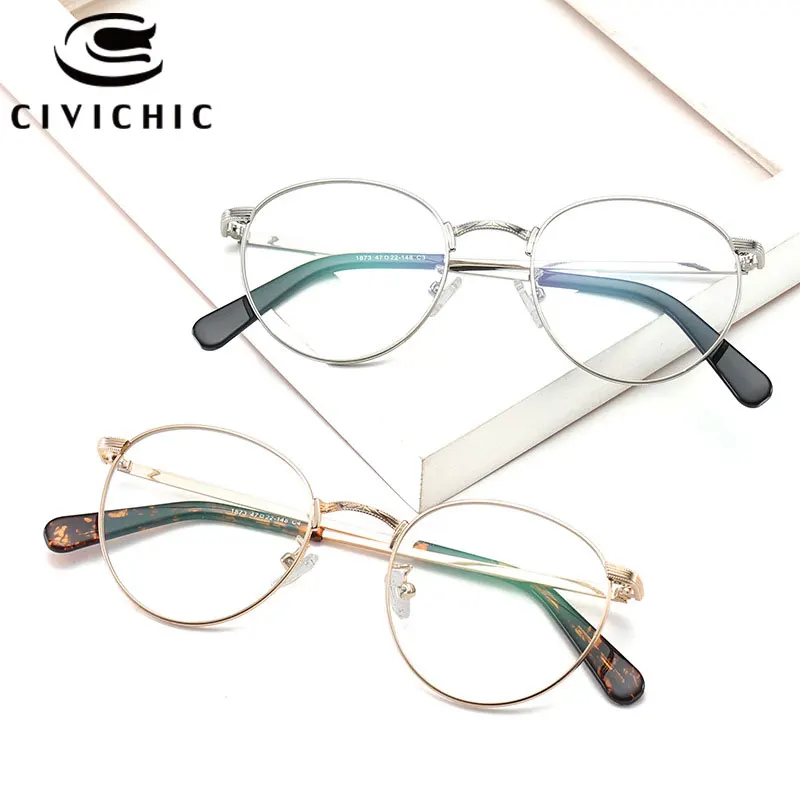 CIVICHIC Hot Trend Flat Eyewear Men Women Optical Frame Oculos Round Plain Glasses Unique Leopard Legs Retro Gafas with Box E299
CIVICHIC Hot Trend Flat Eyewear Men Women Optical Frame Oculos Round Plain Glasses Unique Leopard Legs Retro Gafas with Box E299