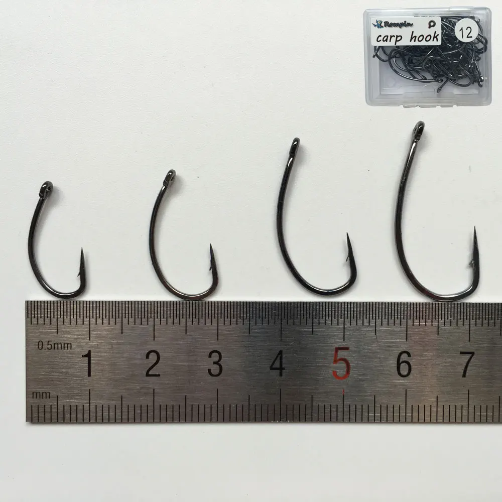 NEW ARRIVAL 50PCS/BOX High Carbon Steel Carp Fishing Hook with Hole Barb and Barbless Size # 6 #8 #10 #12
NEW ARRIVAL 50PCS/BOX High Carbon Steel Carp Fishing Hook with Hole Barb and Barbless Size # 6 #8 #10 #12