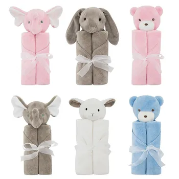 Newborn baby Thin Style Velvet Bedding Baby Blanket Afternoon Nap Animal Head Blankets 100% cotton soft infant Wrap Sleepsack
Newborn baby Thin Style Velvet Bedding Baby Blanket Afternoon Nap Animal Head Blankets 100% cotton soft infant Wrap Sleepsack