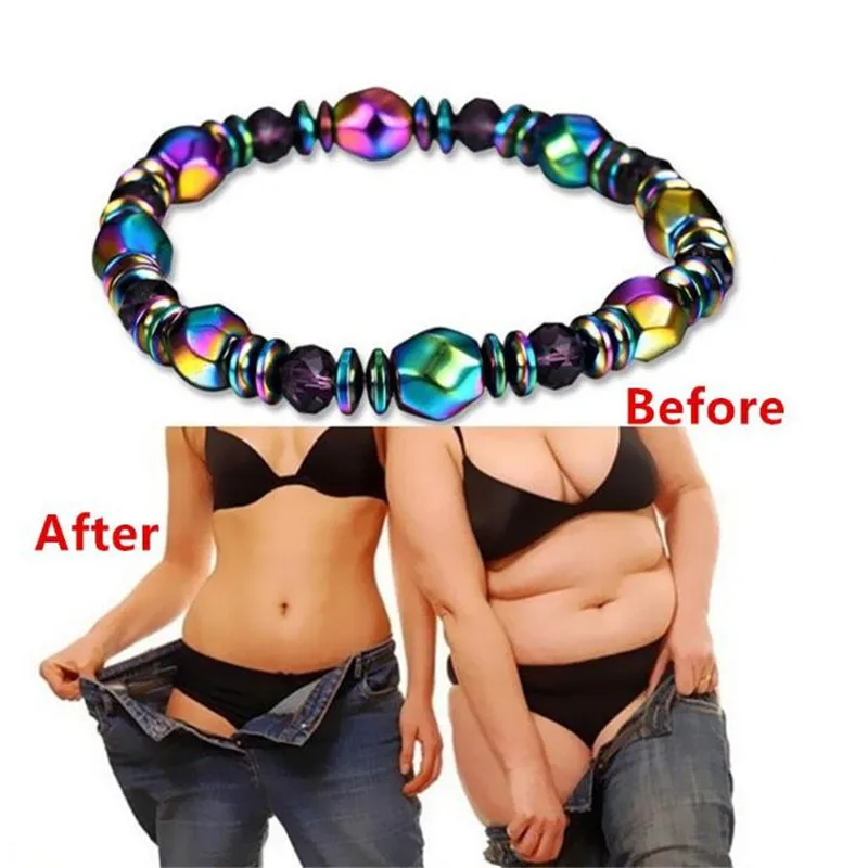 Colorful Bracelet Hematite Magnetic Weight Loss Slimming Bangles Black Gallstone Acupoint Massage Health Care Accessories
Colorful Bracelet Hematite Magnetic Weight Loss Slimming Bangles Black Gallstone Acupoint Massage Health Care Accessories