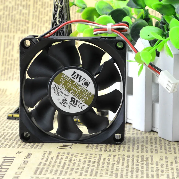 Новый оригинальный вентилятор 7025 F7025B12LX DC12V двойной шариковый вентилятор 7 см
Новый оригинальный вентилятор 7025 F7025B12LX DC12V двойной шариковый вентилятор 7 см