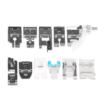 Sewing Machine Low Shank Accessories Presser Feet 11pcs Sewing Foot Domestic Embroidery Pressure Foot Set for Singer Brother
Sewing Machine Low Shank Accessories Presser Feet 11pcs Sewing Foot Domestic Embroidery Pressure Foot Set for Singer Brother