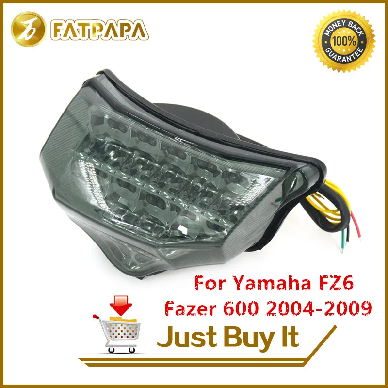Motorcycle Accessories Rear tail light LED Rear Brake Turn Signal Tail Light Taillights Fit For Yamaha FZ6 Fazer 600 2004-2009
Motorcycle Accessories Rear tail light LED Rear Brake Turn Signal Tail Light Taillights Fit For Yamaha FZ6 Fazer 600 2004-2009