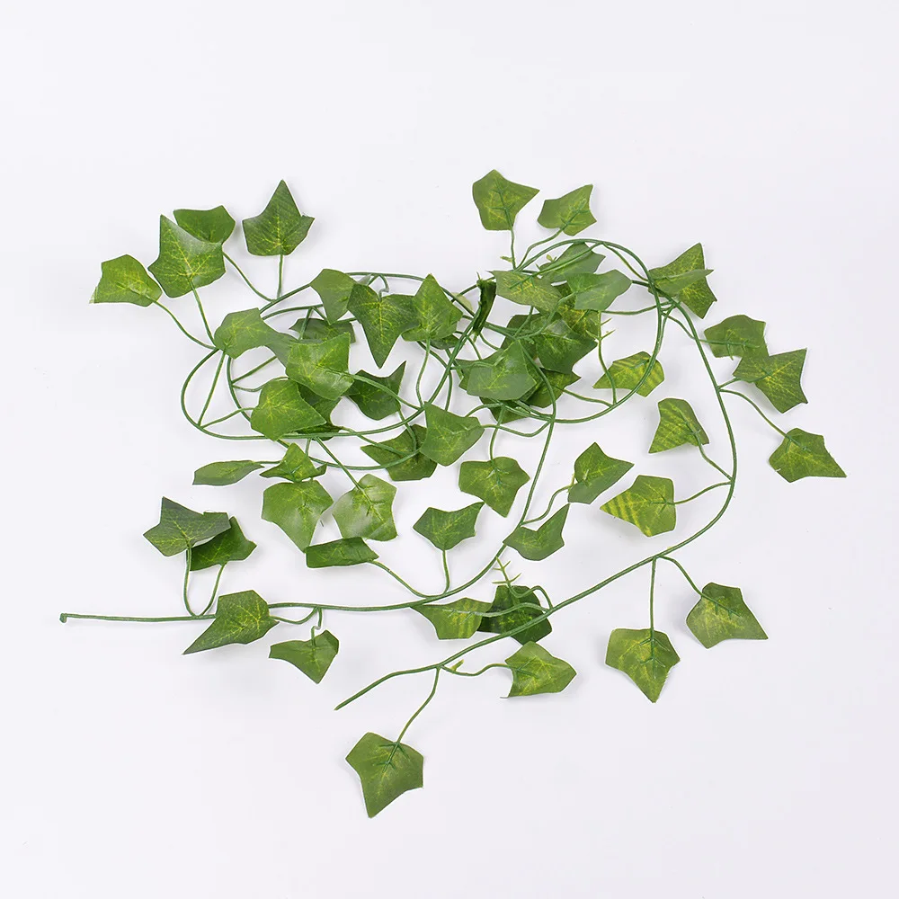 1.8M Artificial Ivy Leaf Garland Plants Vine Simple Fake Foliage Flowers Home Decor Plastic Artificial Flower Rattan string
1.8M Artificial Ivy Leaf Garland Plants Vine Simple Fake Foliage Flowers Home Decor Plastic Artificial Flower Rattan string