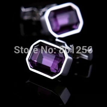 Free shipping top Crystal Cuffinks purple cufflinks big crystal stone 5colors option hotsal retail copper material plating
Free shipping top Crystal Cuffinks purple cufflinks big crystal stone 5colors option hotsal retail copper material plating