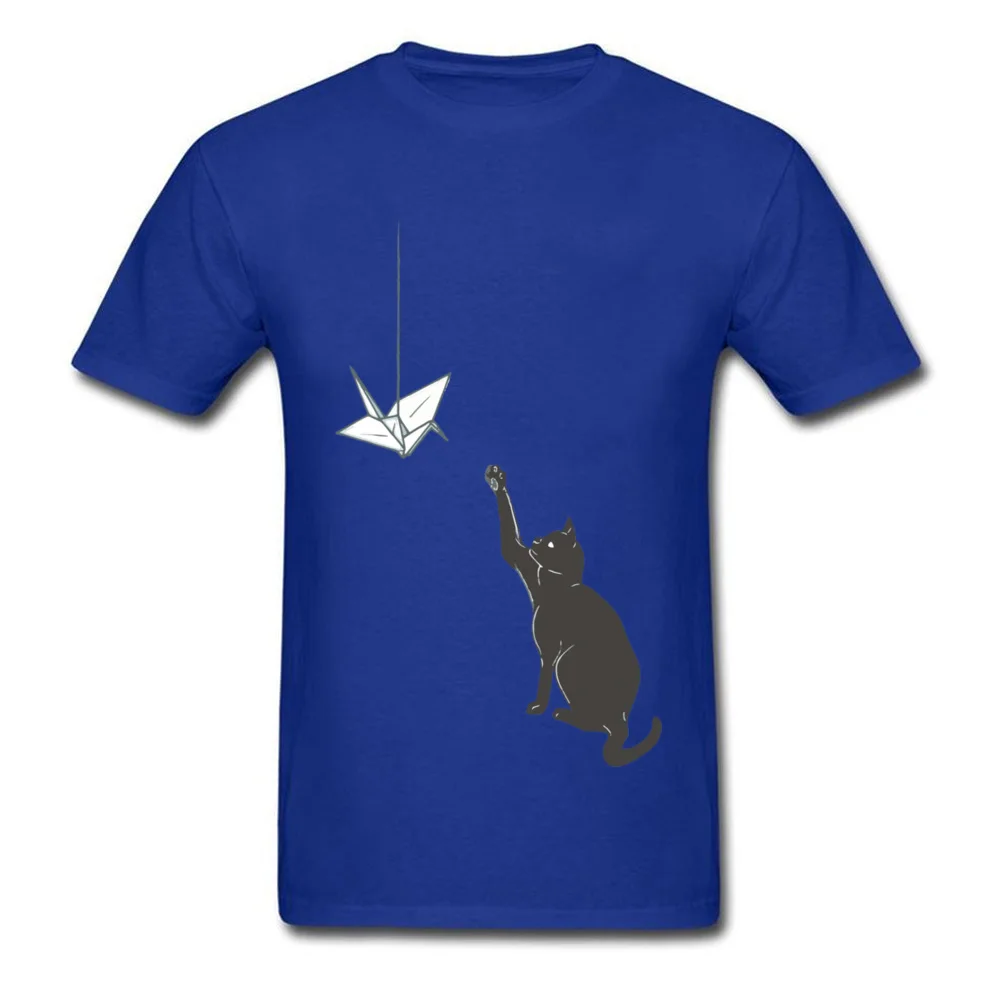 Origami cat_blue