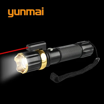 UV Red Laster+XML T6 LED Hunting Flashlight 3800 Lumen Zoom Tactical Flash Light Torch 3 Mode for 18650 or AAA Battery
UV Red Laster+XML T6 LED Hunting Flashlight 3800 Lumen Zoom Tactical Flash Light Torch 3 Mode for 18650 or AAA Battery