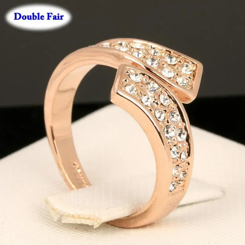 DWR162 Concise Crystal Finger Ring For Women Rose Gold Color Fashion Brand Austrian Crystal Vintage Jewelry Anel Anillos
DWR162 Concise Crystal Finger Ring For Women Rose Gold Color Fashion Brand Austrian Crystal Vintage Jewelry Anel Anillos