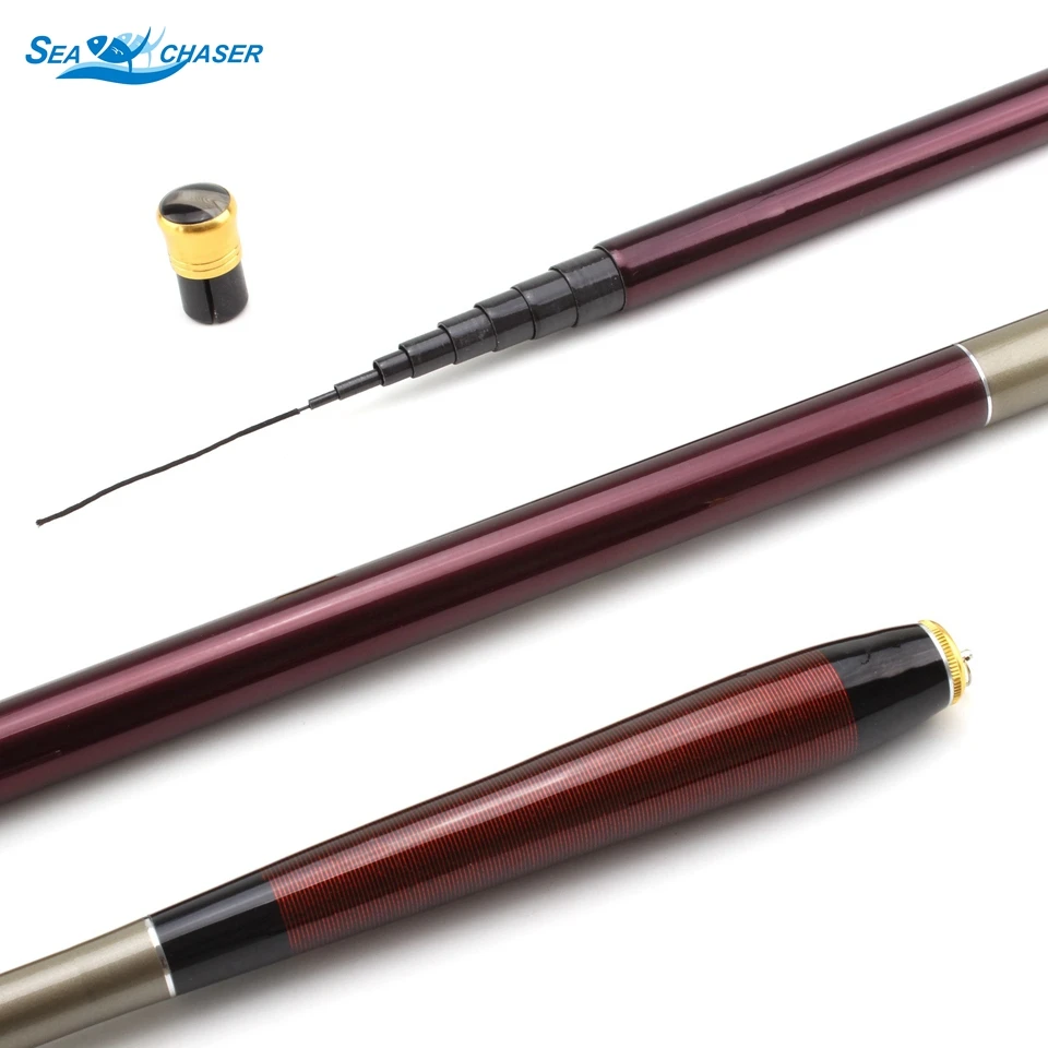 Carbon Carp Fishing Pole Stream Hand Rod Telescopic Fishing Rod Fishing Tackle 3.6M-7.2M Hooks line Floated 1-3 tips Set
Carbon Carp Fishing Pole Stream Hand Rod Telescopic Fishing Rod Fishing Tackle 3.6M-7.2M Hooks line Floated 1-3 tips Set