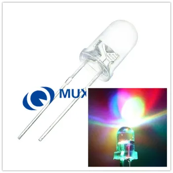 500pcs 5mm RGB LED Diodes Slow Flash Rainbow MultiColor Red Green Blue LED 2-Pins Brightness 5 mm Light-Emitting-Diode RGB Diodo
500pcs 5mm RGB LED Diodes Slow Flash Rainbow MultiColor Red Green Blue LED 2-Pins Brightness 5 mm Light-Emitting-Diode RGB Diodo