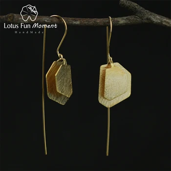 Lotus Fun Moment Real 925 Sterling Silver Natural Original Fashion Jewelry Irregular Polygon Dangle Earrings for Women Brincos
Lotus Fun Moment Real 925 Sterling Silver Natural Original Fashion Jewelry Irregular Polygon Dangle Earrings for Women Brincos