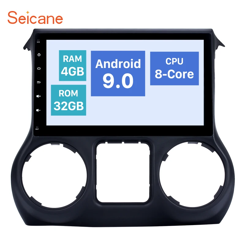 Seicane Car Radio Multimedia DVD Video Player Navigation GPS Android 9.0 For 2011 2012 2013 2014-2017 JEEP Wrangler With 4RAM
Seicane Car Radio Multimedia DVD Video Player Navigation GPS Android 9.0 For 2011 2012 2013 2014-2017 JEEP Wrangler With 4RAM