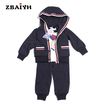 Baby Boy Clothes Kids Sets Hooded cardigan+tshirt+trousers 3pcs Sports Suit Spring Autumn Tracksuit christmas newborn Clothes
Baby Boy Clothes Kids Sets Hooded cardigan+tshirt+trousers 3pcs Sports Suit Spring Autumn Tracksuit christmas newborn Clothes