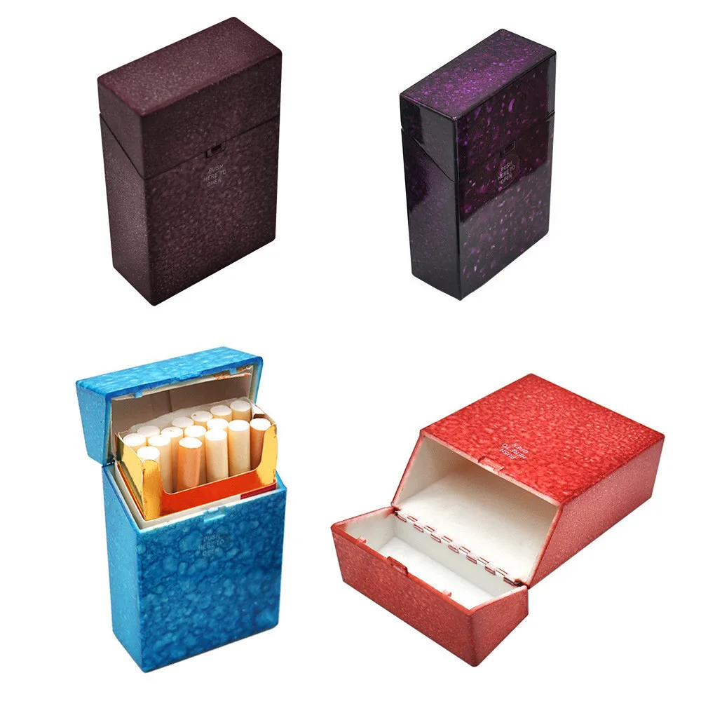 Hard plastic cigarette case Sugar Plastic Cigarette Box Holder Pocket Tobacco Storage Hard Case Cigarette Accessories
Hard plastic cigarette case Sugar Plastic Cigarette Box Holder Pocket Tobacco Storage Hard Case Cigarette Accessories