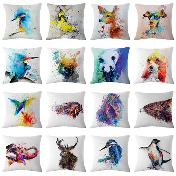 Cartoon painted animal cotton linen sofa pillowcase cushion cover pillow home decoration pillow car cushion pillow pillowcase
Cartoon painted animal cotton linen sofa pillowcase cushion cover pillow home decoration pillow car cushion pillow pillowcase
