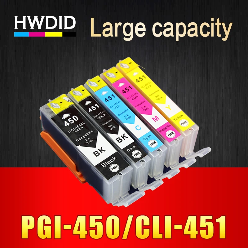 HWDID PGI 450 CLI 451 ink cartridge PGI-450 CLI-451 PGI450 For CANON PIXMA MG5440 MG5540 MG6440 Ip7240 MX924 IX6540 IX6840
HWDID PGI 450 CLI 451 ink cartridge PGI-450 CLI-451 PGI450 For CANON PIXMA MG5440 MG5540 MG6440 Ip7240 MX924 IX6540 IX6840