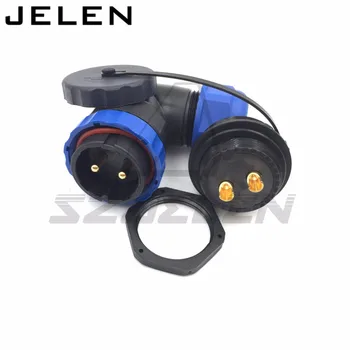 SD28 waterproof connector IP68 2 pin Right angle Panel Mount connectors 28mm Current Rating 45A
SD28 waterproof connector IP68 2 pin Right angle Panel Mount connectors 28mm Current Rating 45A