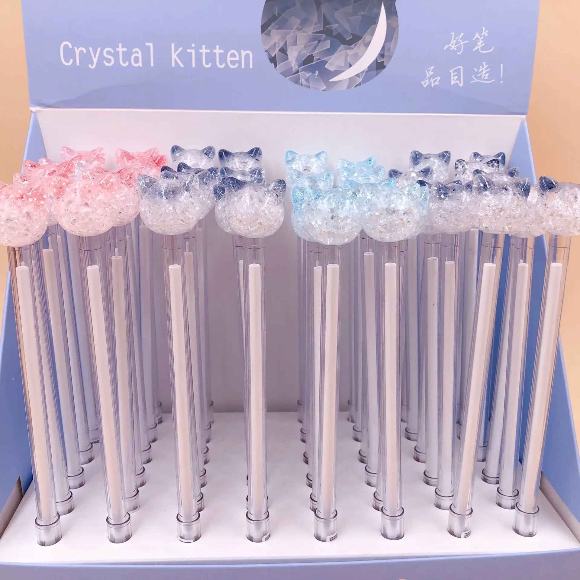 48pcs/lot cute cartoon Crystal cat candy color animal gel pen Korea creative water ink pen sign pen school office gift pen
48pcs/lot cute cartoon Crystal cat candy color animal gel pen Korea creative water ink pen sign pen school office gift pen