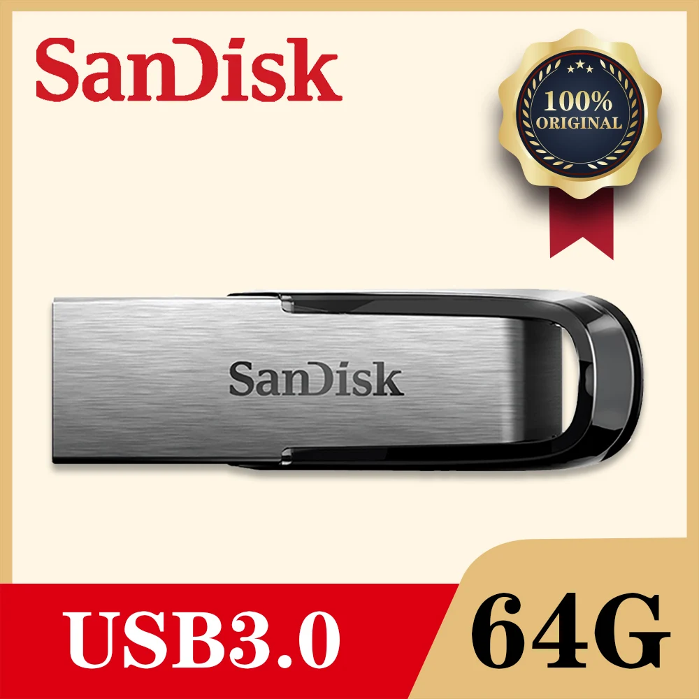 SanDisk USB Flash drives 3.0 Disk Pendrive Memory Stick 128GB 64GB 32GB Storage Device USB 3.0 Flash Drive Disk
SanDisk USB Flash drives 3.0 Disk Pendrive Memory Stick 128GB 64GB 32GB Storage Device USB 3.0 Flash Drive Disk