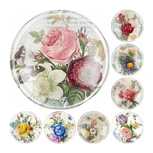 Handmade 6 Size Glass Mixed Colorful Flower World Flatback Cameo Cabochon Domed DIY Jewelry Charm Photo Pendant Setting
Handmade 6 Size Glass Mixed Colorful Flower World Flatback Cameo Cabochon Domed DIY Jewelry Charm Photo Pendant Setting