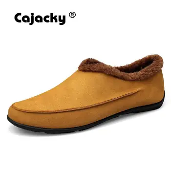 Cajacky Winter Men Loafers Plush Gold Silver Mocasines Hombre Warm Fur Plus Size 37-48 Slip On Shoes Men Lazy Shoes Moccasins
Cajacky Winter Men Loafers Plush Gold Silver Mocasines Hombre Warm Fur Plus Size 37-48 Slip On Shoes Men Lazy Shoes Moccasins
