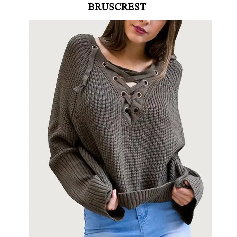 2019 Batwing sleeves knit sweater ladies white korea lace up knitted women sweaters and pullovers loose winter Christmas sweater
2019 Batwing sleeves knit sweater ladies white korea lace up knitted women sweaters and pullovers loose winter Christmas sweater