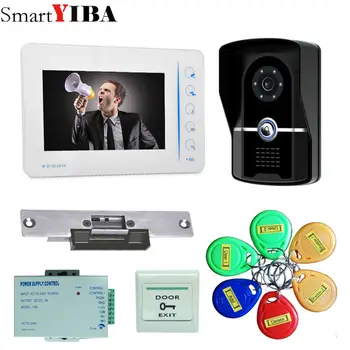 SmartYIBA 7" White display Wireless Door Bell Video Intercom Camera Home Security Doorbell+Electronically controlled lock
SmartYIBA 7" White display Wireless Door Bell Video Intercom Camera Home Security Doorbell+Electronically controlled lock