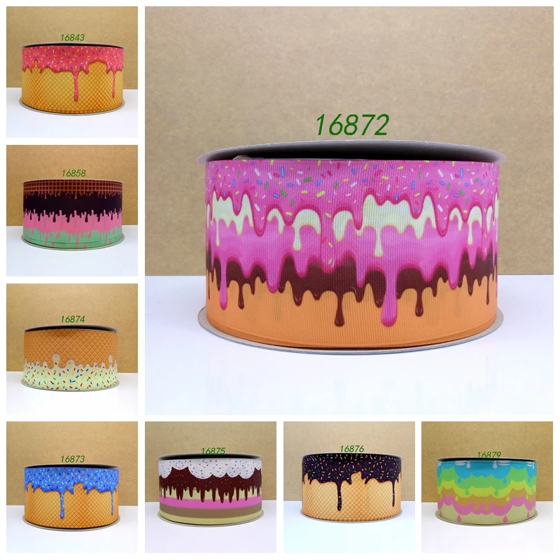 Free shipping 2016 new arrival ribbons Hair Accessories ice cream cookies ribbon 10 yards printed grosgrain ribbons 16872
Free shipping 2016 new arrival ribbons Hair Accessories ice cream cookies ribbon 10 yards printed grosgrain ribbons 16872