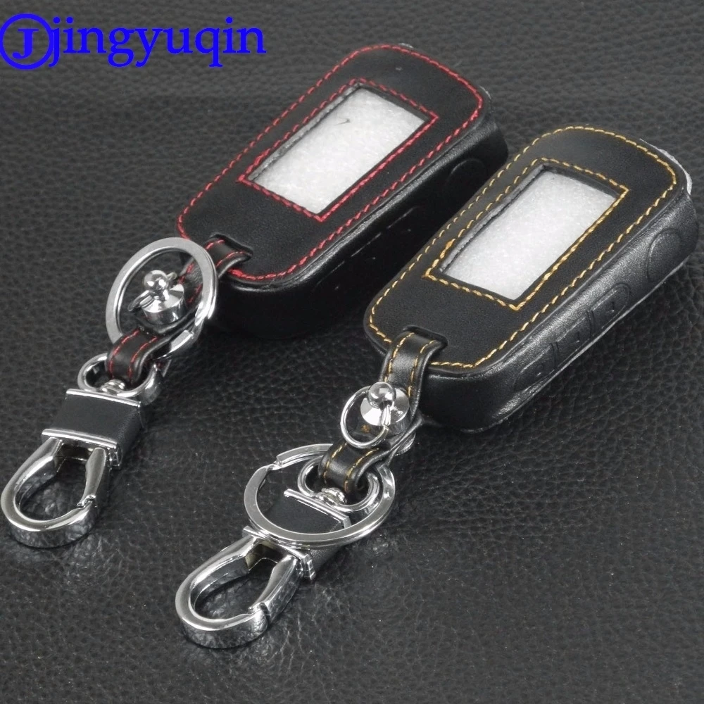 jingyuqin A92 Remote 3 Buttons Leather Case Cover For Starline A92/A94/V62/A62/A64 LCD Remote Two Way Car Alarm System
jingyuqin A92 Remote 3 Buttons Leather Case Cover For Starline A92/A94/V62/A62/A64 LCD Remote Two Way Car Alarm System