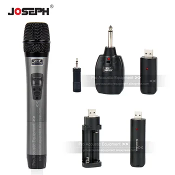 UHF Professional Handheld Mic Wireless Microphone System For Karaoke Stage Performance Meeting Presentation KTV Singing DJ Mike
UHF Professional Handheld Mic Wireless Microphone System For Karaoke Stage Performance Meeting Presentation KTV Singing DJ Mike