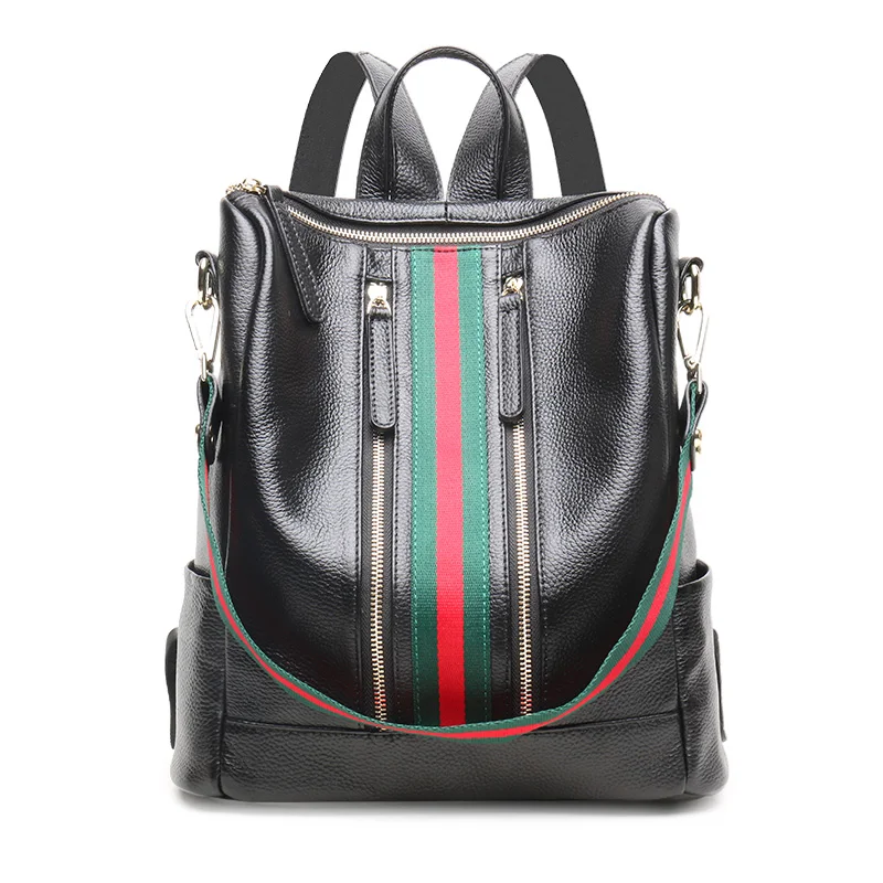 YISIPIN female First layer cowhide backpack Leather women anti-theft large Schoolbag tide Totes Casual Fashion lady travel bags
YISIPIN female First layer cowhide backpack Leather women anti-theft large Schoolbag tide Totes Casual Fashion lady travel bags
