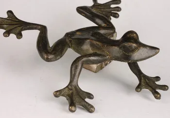 decoration brass factory Pure Brass Antique Elaborate Vintage Collection Old Handmade Vivid Copper Frog Statue
decoration brass factory Pure Brass Antique Elaborate Vintage Collection Old Handmade Vivid Copper Frog Statue