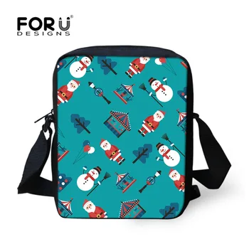 FORUDESIGNS Santa Claus Snowman Print Crossbody Bags For Women Boys Girls Shoulder Sac Wholesale Small Pouch Christmas Gift
FORUDESIGNS Santa Claus Snowman Print Crossbody Bags For Women Boys Girls Shoulder Sac Wholesale Small Pouch Christmas Gift