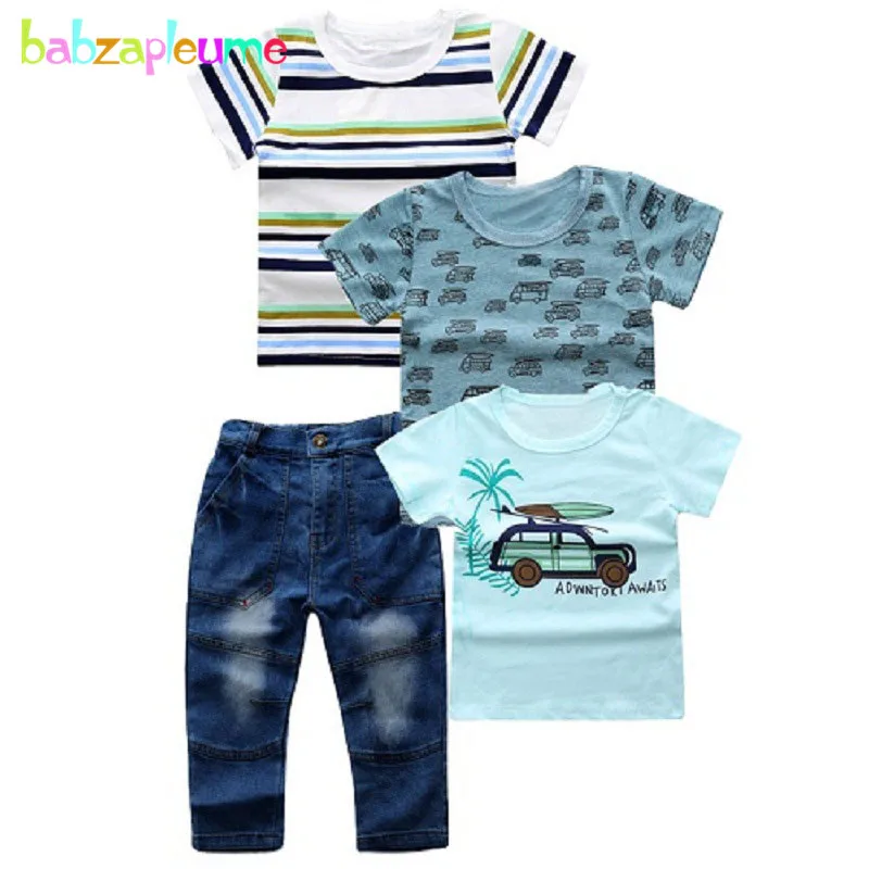 4Piece Summer Kids Clothes Boys Korean Outfit Set Casual Stripe Short Sleeve Baby Tops+Jeans Children Boutique Clothing BC1743
4Piece Summer Kids Clothes Boys Korean Outfit Set Casual Stripe Short Sleeve Baby Tops+Jeans Children Boutique Clothing BC1743