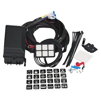 6 Gang Switch Panel Relay System Circuit Control Box Fuse Relay Box For Car Boat
6 Gang Switch Panel Relay System Circuit Control Box Fuse Relay Box For Car Boat