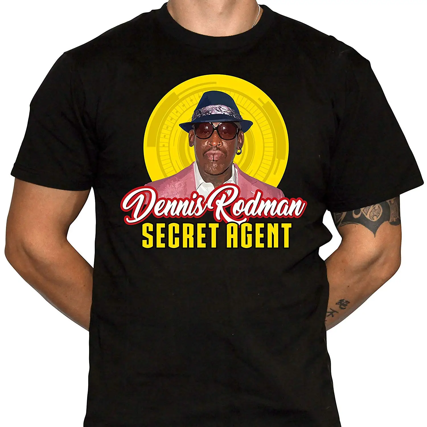 Dark Vortex Dennis Rodman Tshirt Humor Parody Tshirt Dennis Rodman Secret Agent Men Brand Printed 100% Cotton T Shirt
Dark Vortex Dennis Rodman Tshirt Humor Parody Tshirt Dennis Rodman Secret Agent Men Brand Printed 100% Cotton T Shirt