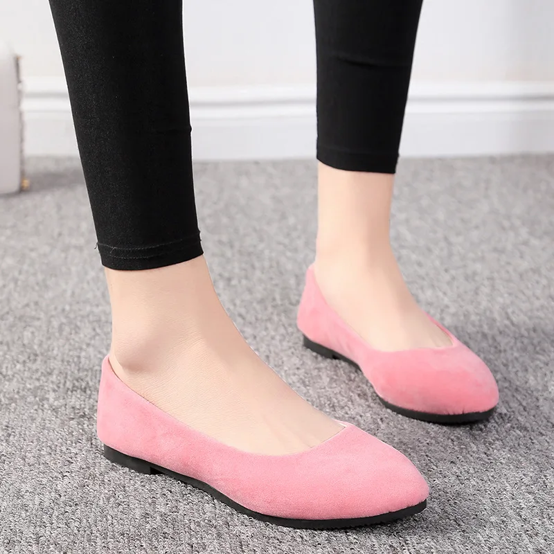 Women Flat Shoes Trend Simple Sweet Classic Candy Colors New Autumn Summer Casual Flock Flats Boat Cute Girls Flats Office Shoes
Women Flat Shoes Trend Simple Sweet Classic Candy Colors New Autumn Summer Casual Flock Flats Boat Cute Girls Flats Office Shoes