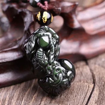 Obsidian Jewelry Wholesale Natural Rainbow Eye Obsidian Back Two Money Coin Pixiu Pendant Can Be Used as Bracelet or Necklace
Obsidian Jewelry Wholesale Natural Rainbow Eye Obsidian Back Two Money Coin Pixiu Pendant Can Be Used as Bracelet or Necklace