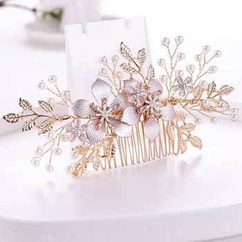 Women Vintage Style Fashion Hair Comb Bride Wedding Rhinestone Hair Jewelry Ladies Delicate Simulation Pearl Hair Accessories
Women Vintage Style Fashion Hair Comb Bride Wedding Rhinestone Hair Jewelry Ladies Delicate Simulation Pearl Hair Accessories