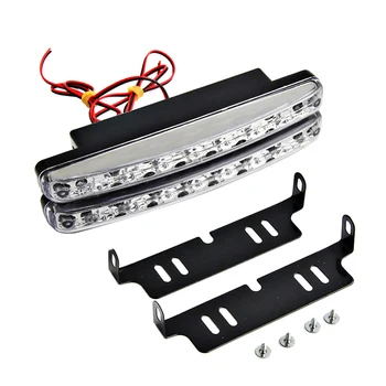 Universal 1 PCS 12V Car 8 LED DRL Driving Daytime Running Day LED Light Head Lamp Super Car Light Source Fog Bar Lamp White
Universal 1 PCS 12V Car 8 LED DRL Driving Daytime Running Day LED Light Head Lamp Super Car Light Source Fog Bar Lamp White