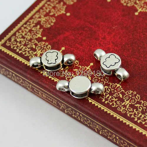100pcs/lot Tibetan Silver Slider Beads,for Bracelet Necklace Beads DIY Accessories 19.5x8.5mm Hole:6x2.5mm 2mm (K00569)
100pcs/lot Tibetan Silver Slider Beads,for Bracelet Necklace Beads DIY Accessories 19.5x8.5mm Hole:6x2.5mm 2mm (K00569)