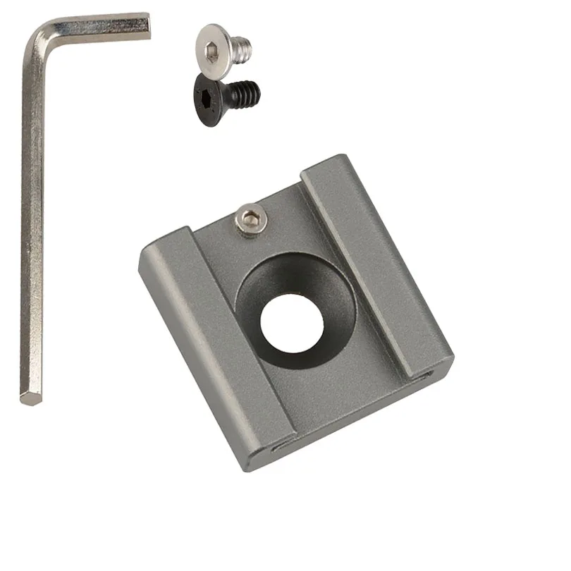 Photo Studio Accessories Cold Hot Shoe Mount Adapter With 1/4 Hexagonal Screw And Spanner For DSLR Camera Fotografia C1340
Photo Studio Accessories Cold Hot Shoe Mount Adapter With 1/4 Hexagonal Screw And Spanner For DSLR Camera Fotografia C1340