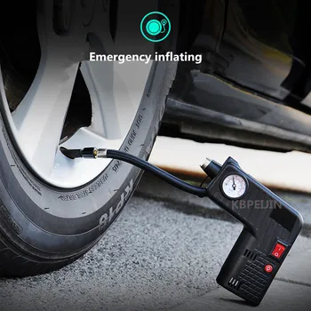 Tire Inflator DC 12V Car Portable Air Compressor Pump Distress signal lamp for Jeep wrangler grand cherokee compass Accessories
Tire Inflator DC 12V Car Portable Air Compressor Pump Distress signal lamp for Jeep wrangler grand cherokee compass Accessories