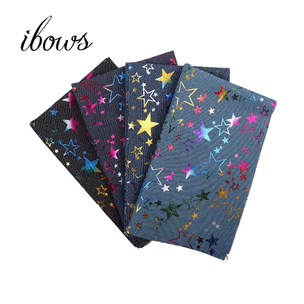 40CM*50CM Soft Denim Fabric Colorful Star Pattern DIY Baby Clothes Sewing Quilt Fabric Handmade Skirt Deraction Materials
40CM*50CM Soft Denim Fabric Colorful Star Pattern DIY Baby Clothes Sewing Quilt Fabric Handmade Skirt Deraction Materials