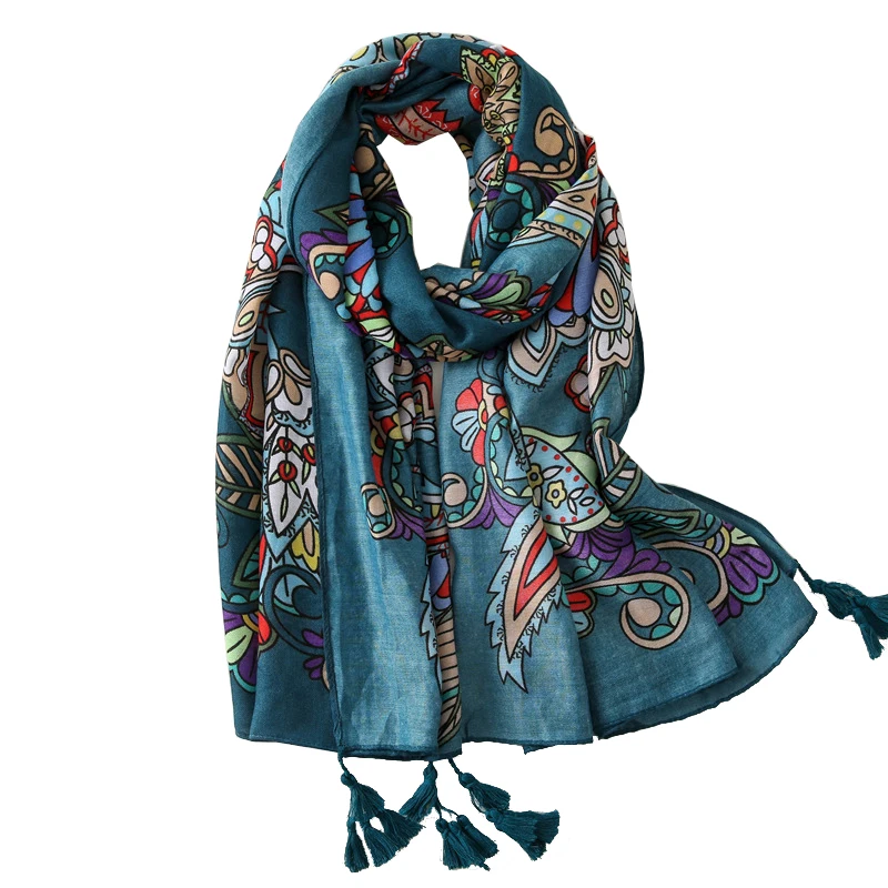 Marte&Joven Ethnic Style Sunflower Print Scarf for Ladies 2019 New Oversize 180*90CM Beach Women Wrap Shawl
Marte&Joven Ethnic Style Sunflower Print Scarf for Ladies 2019 New Oversize 180*90CM Beach Women Wrap Shawl
