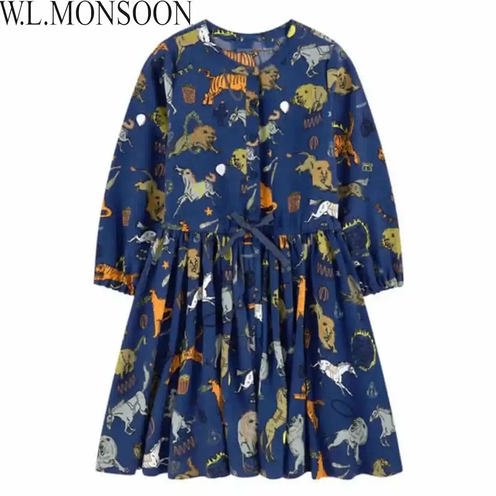 monsoon animal print dress