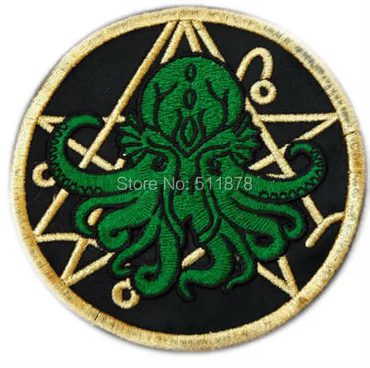 Cthulhu Collector mythical monster halloween Movie TV Series Fancy Dress Costume Embroidered iron on patch TRANSFER APPLIQUE
Cthulhu Collector mythical monster halloween Movie TV Series Fancy Dress Costume Embroidered iron on patch TRANSFER APPLIQUE