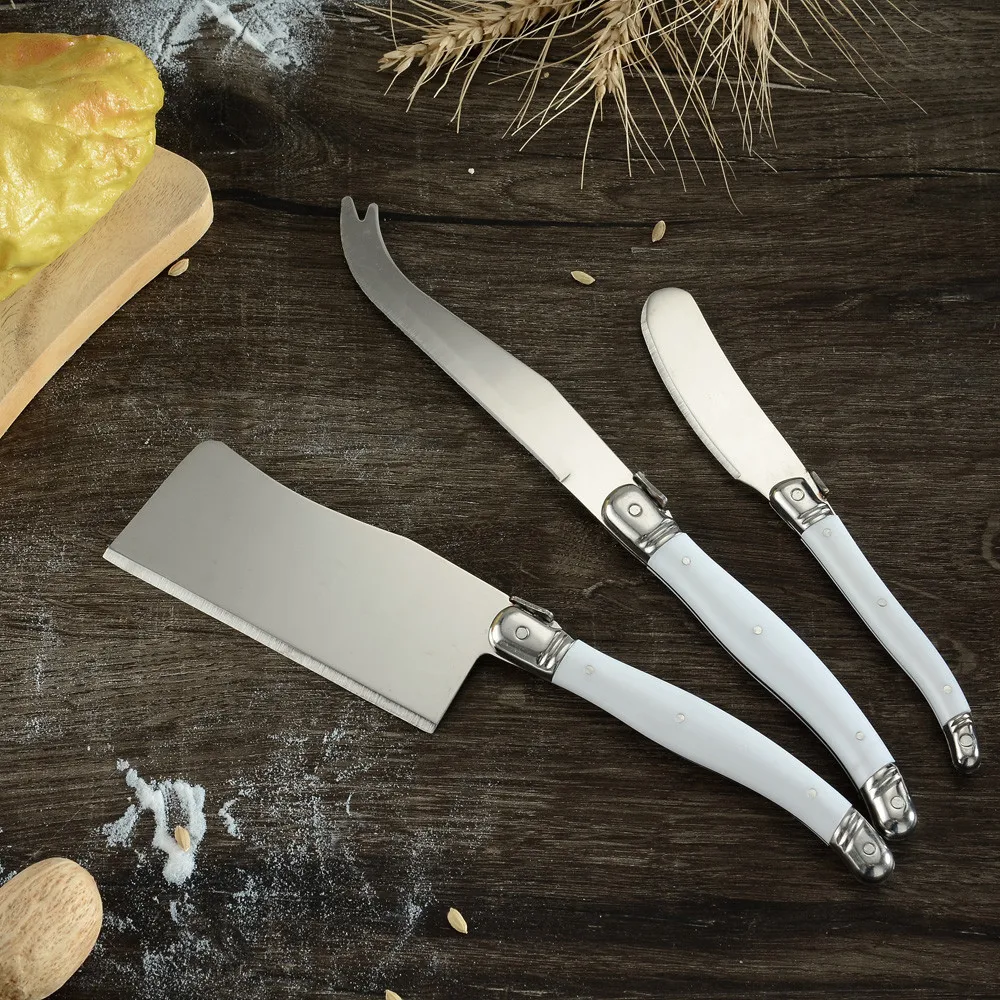 Sowoll Laguiole Cheese Knife Set Stainless Steel Butter Kitchen Knives Sandwich Spreader Cheese Slicer Tools for Western Dinner
Sowoll Laguiole Cheese Knife Set Stainless Steel Butter Kitchen Knives Sandwich Spreader Cheese Slicer Tools for Western Dinner